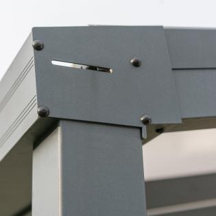 Słup aluminiowy 110 mm x 110 mm (kwadratowy)