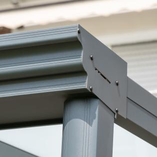 Nakładka falista na rynnę tarasową