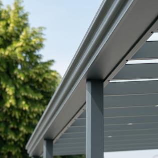 Nakładka falista na rynnę tarasową