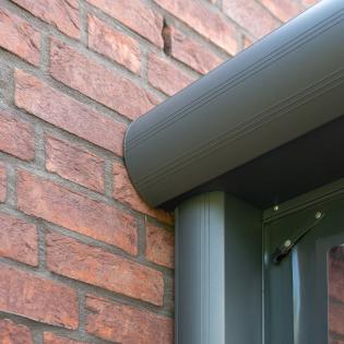 Nakładka na rynnę półokrągła