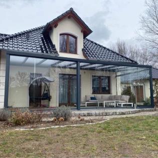 System szyb przesuwnych bezramowych